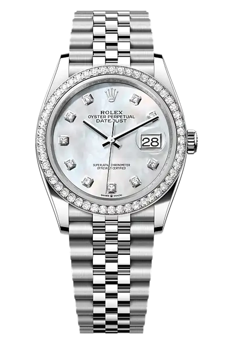 Rolex Datejust 126284RBR pre-owned watch