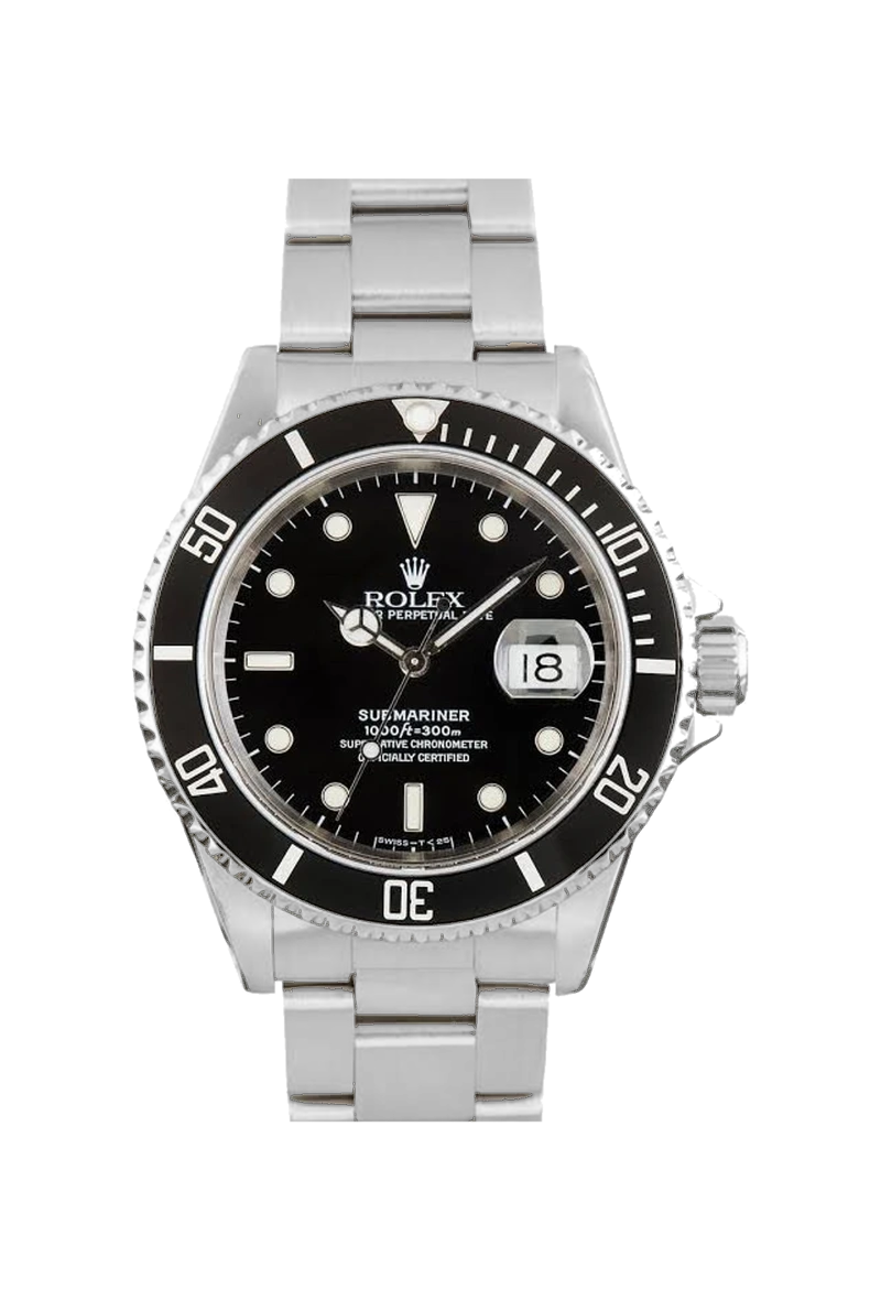 Rolex Submariner Date 16610 pre-owned watch