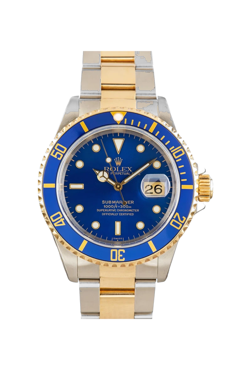 Rolex Submariner Date 16613 pre-owned watch