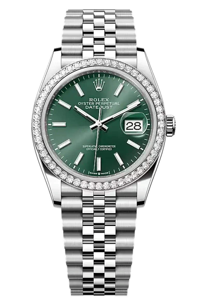 Rolex Datejust 126284RBR pre-owned watch