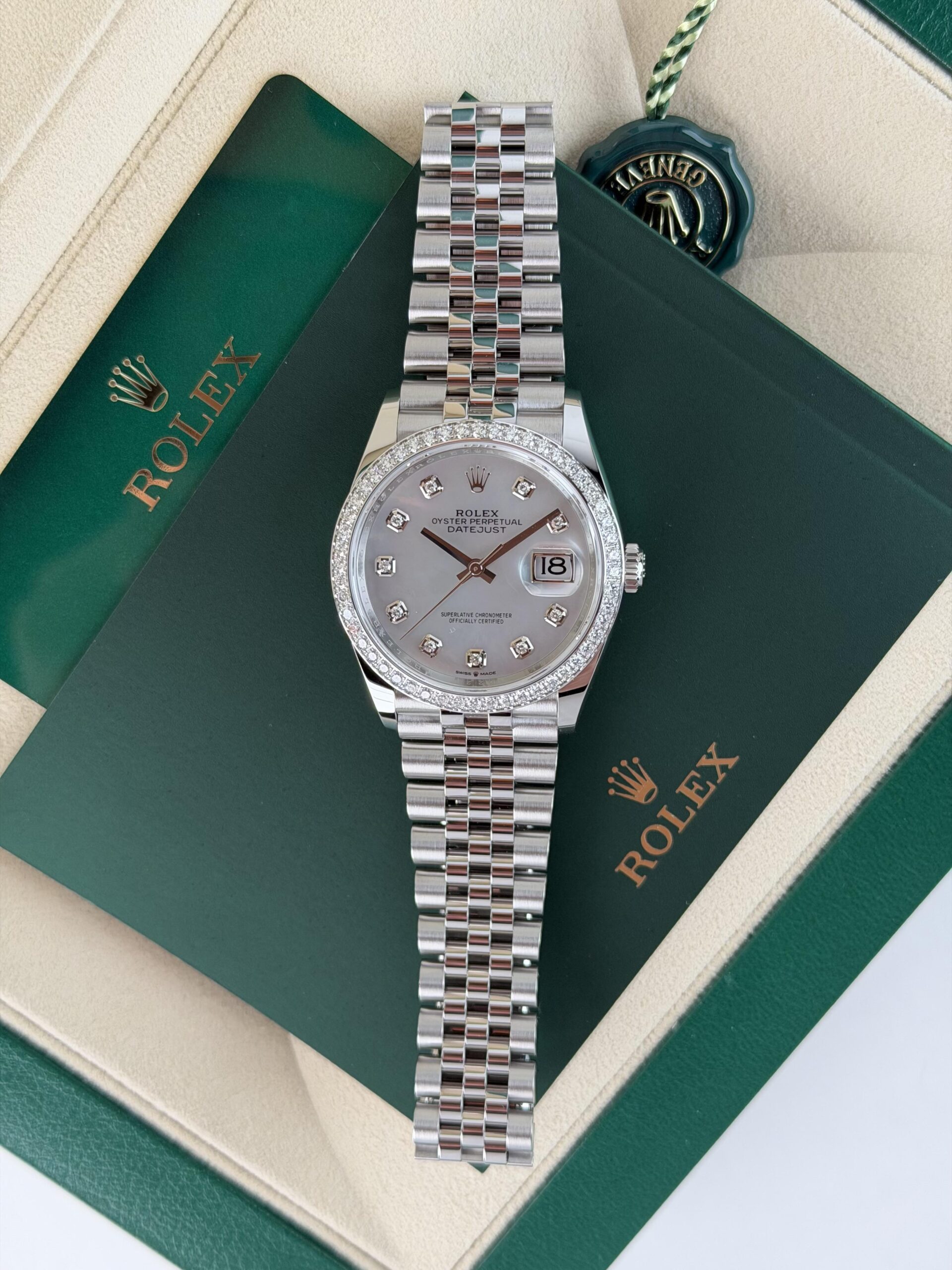 Rolex Datejust 126284RBR view 2