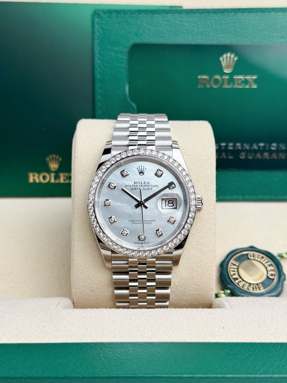 Rolex Datejust 126284RBR view 3